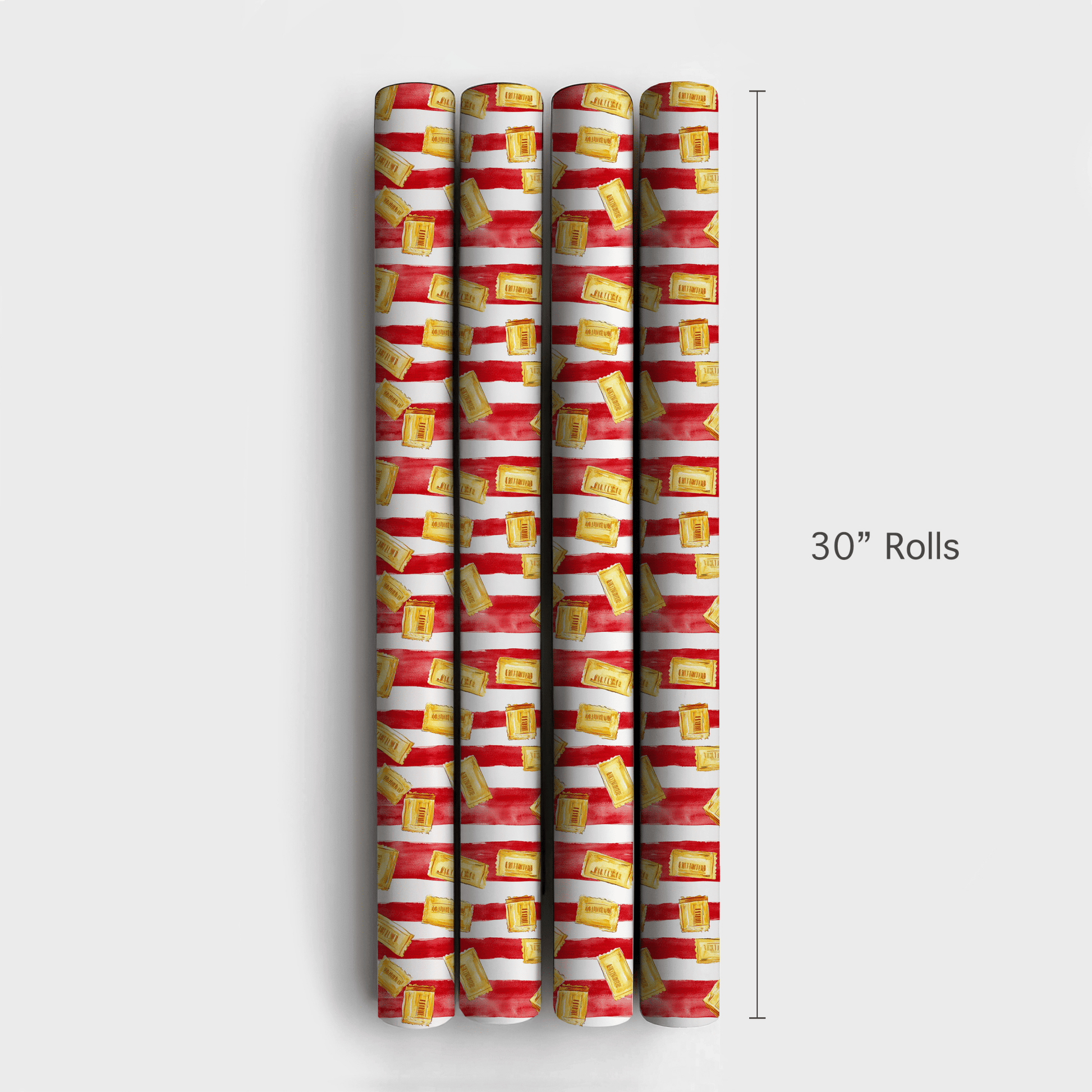 Golden Ticket - Wrapping Paper - Aspen & Arlo