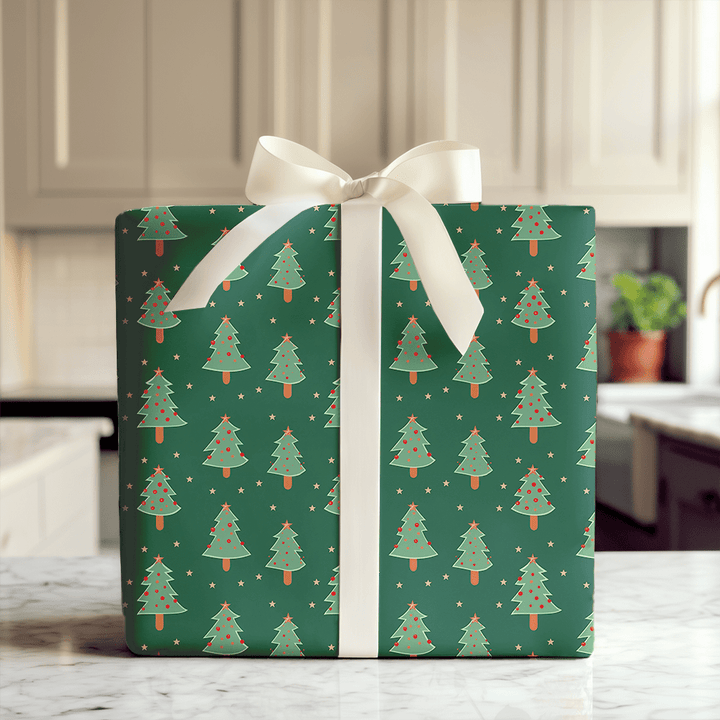 Jolly Tree - Wrapping Paper - Aspen & Arlo