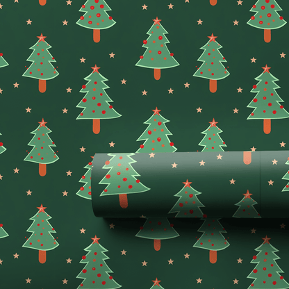 Jolly Tree - Wrapping Paper - Aspen & Arlo