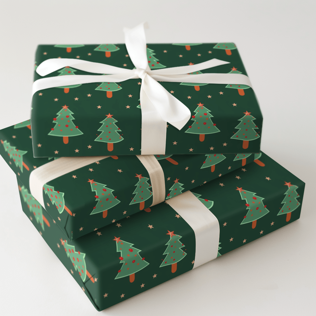 Jolly Tree - Wrapping Paper - Aspen & Arlo