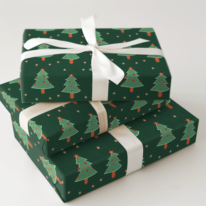 Jolly Tree - Wrapping Paper - Aspen & Arlo