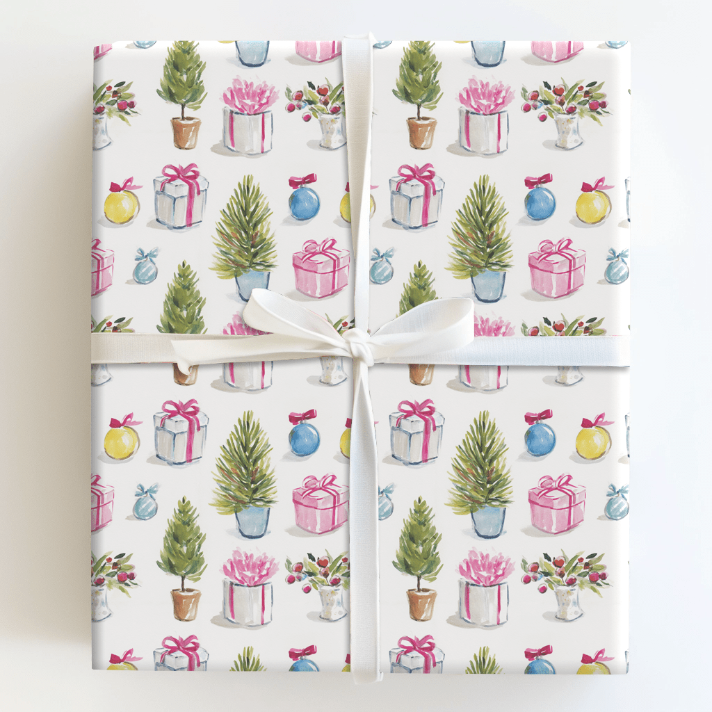 Trimmed and Tied - Wrapping Paper - Aspen & Arlo