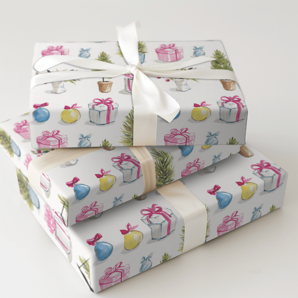 Trimmed and Tied - Wrapping Paper - Aspen & Arlo