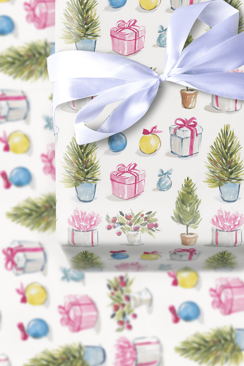 Trimmed and Tied - Wrapping Paper - Aspen & Arlo