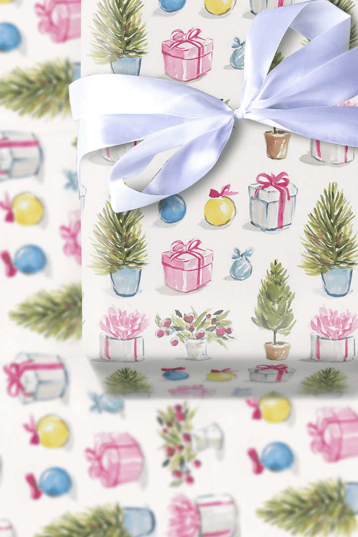 Trimmed and Tied - Wrapping Paper - Aspen & Arlo