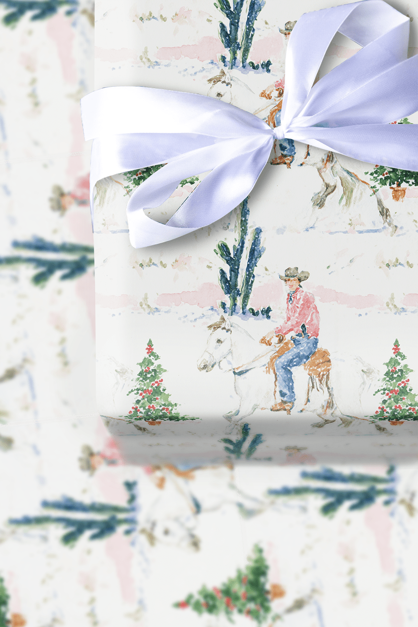 Wild Western Christmas - Wrapping Paper - Aspen & Arlo