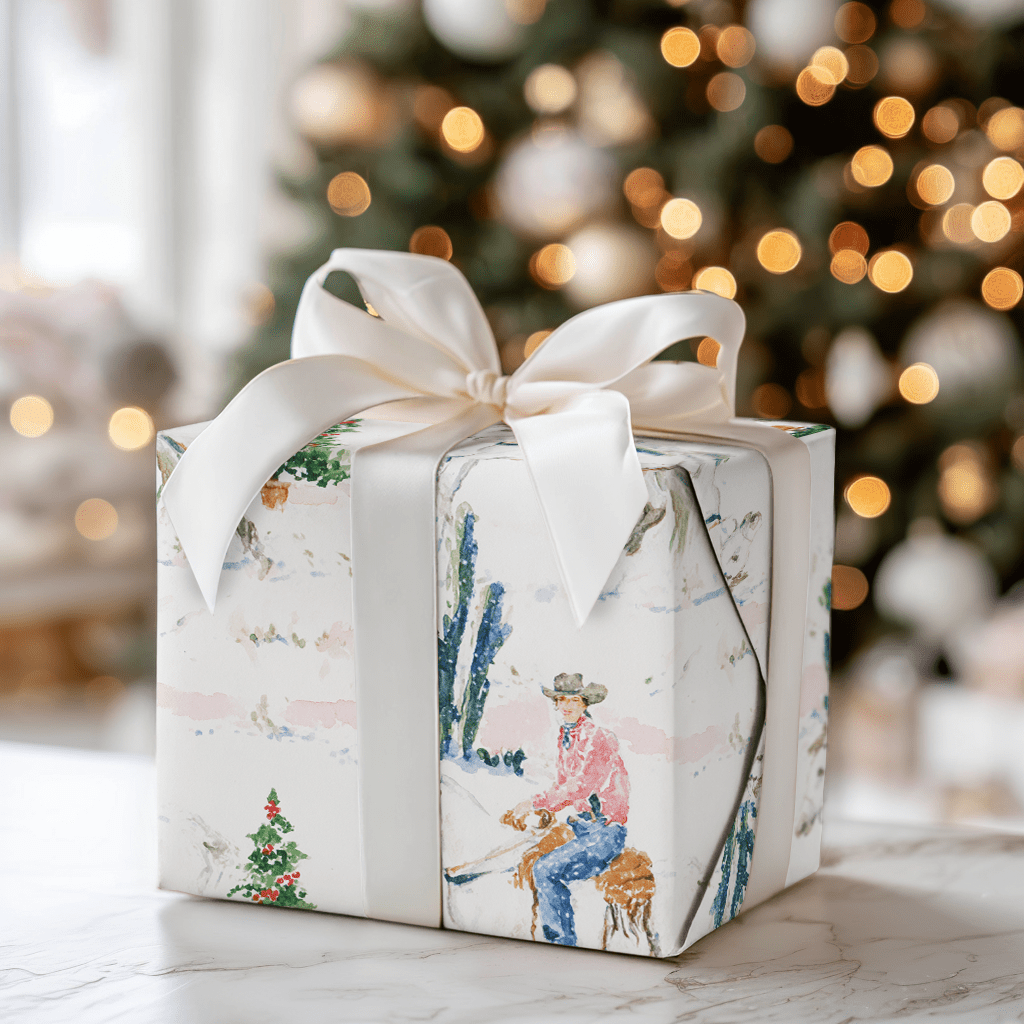 Wild Western Christmas - Wrapping Paper - Aspen & Arlo