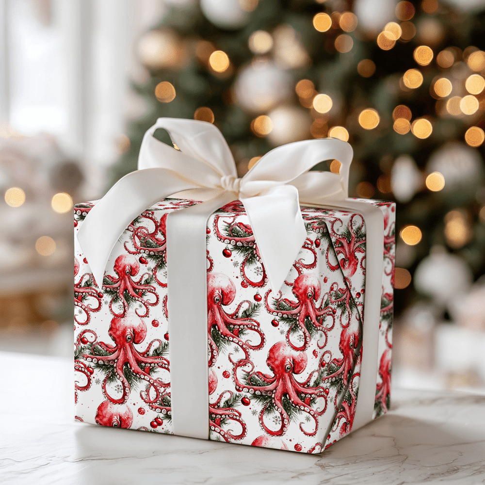 Ornament Ocean - Wrapping Paper - Aspen & Arlo