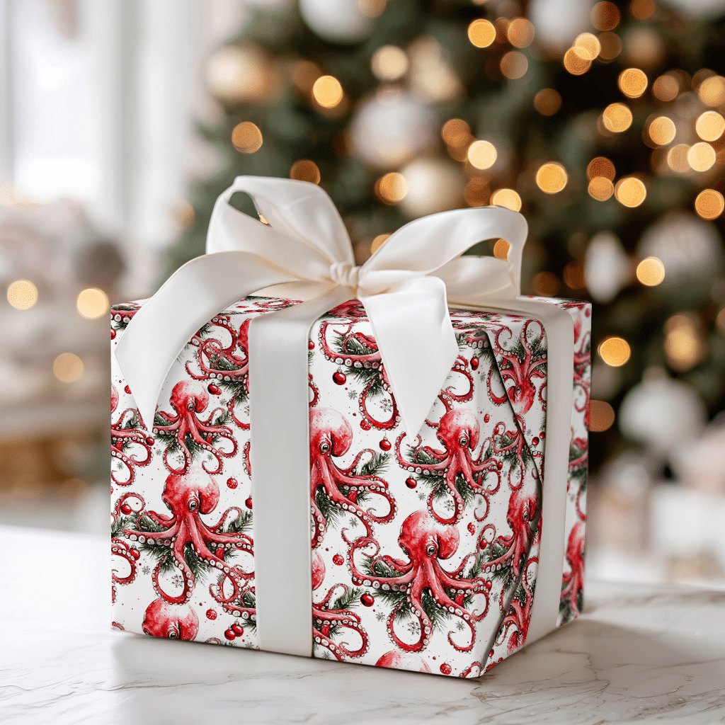 Ornament Ocean - Wrapping Paper - Aspen & Arlo