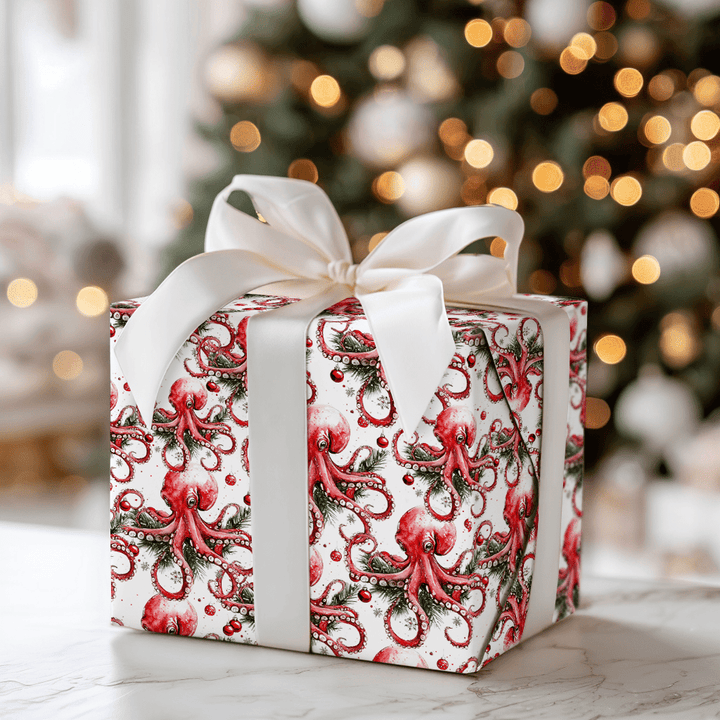 Ornament Ocean - Wrapping Paper - Aspen & Arlo