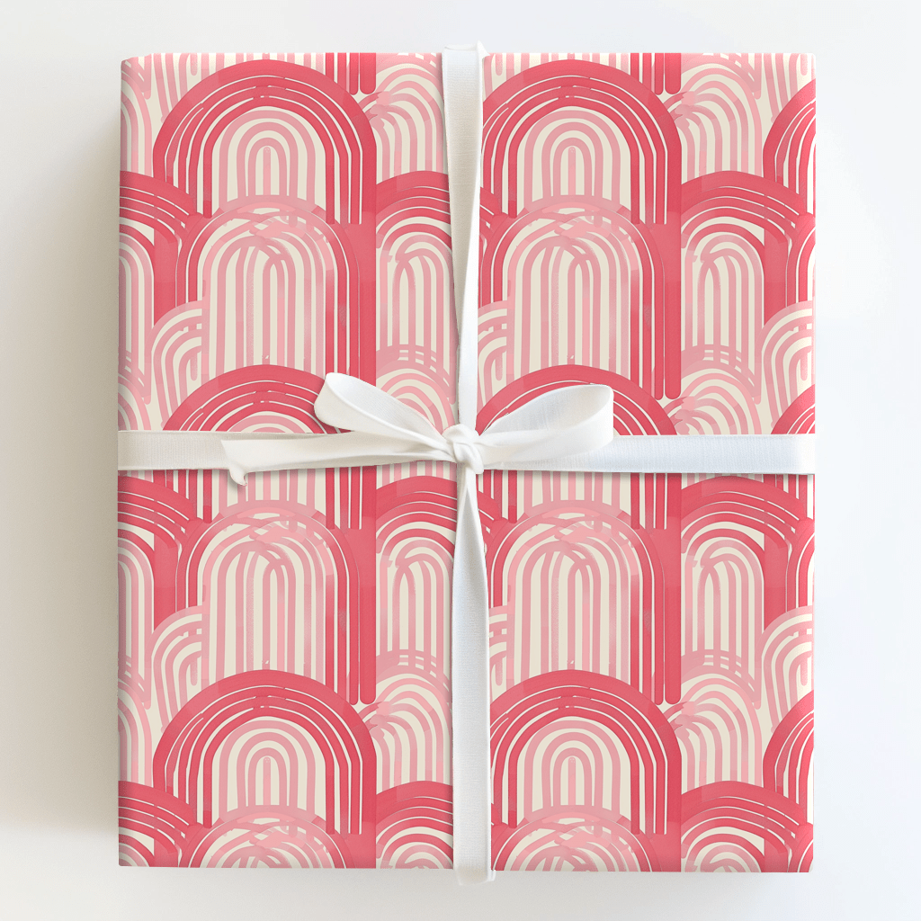 Pink Rain - Wrapping Paper - Aspen & Arlo