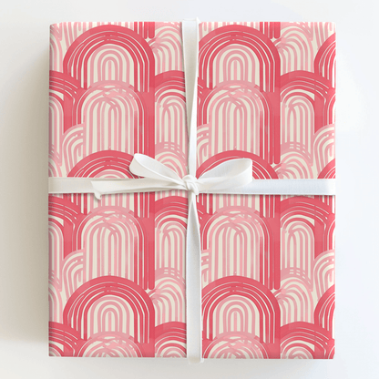 Pink Rain - Wrapping Paper - Aspen & Arlo