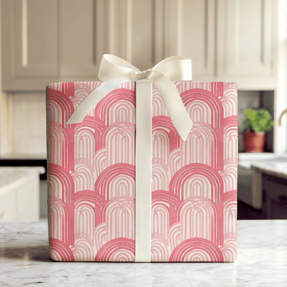 Pink Rain - Wrapping Paper - Aspen & Arlo