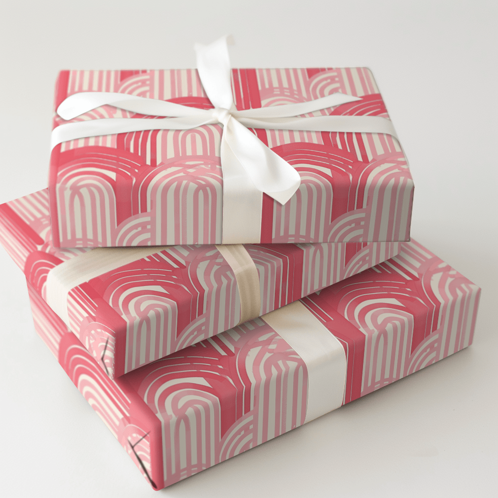 Pink Rain - Wrapping Paper - Aspen & Arlo