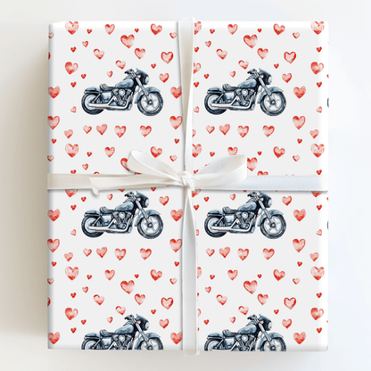 Hearts on the Finish Line - Wrapping Paper - Aspen & Arlo