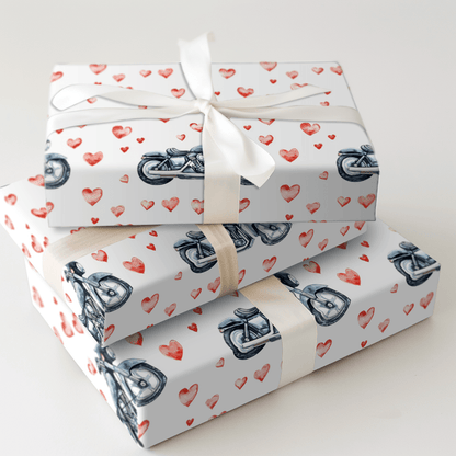 Hearts on the Finish Line - Wrapping Paper - Aspen & Arlo