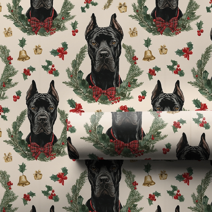 Wreathed in Cane Corsos