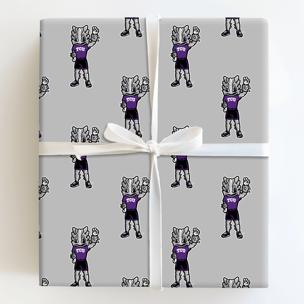TCU Mascot - Wrapping Paper - Aspen & Arlo
