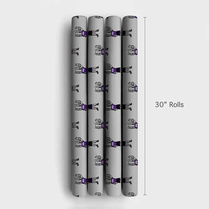TCU Mascot - Wrapping Paper - Aspen & Arlo