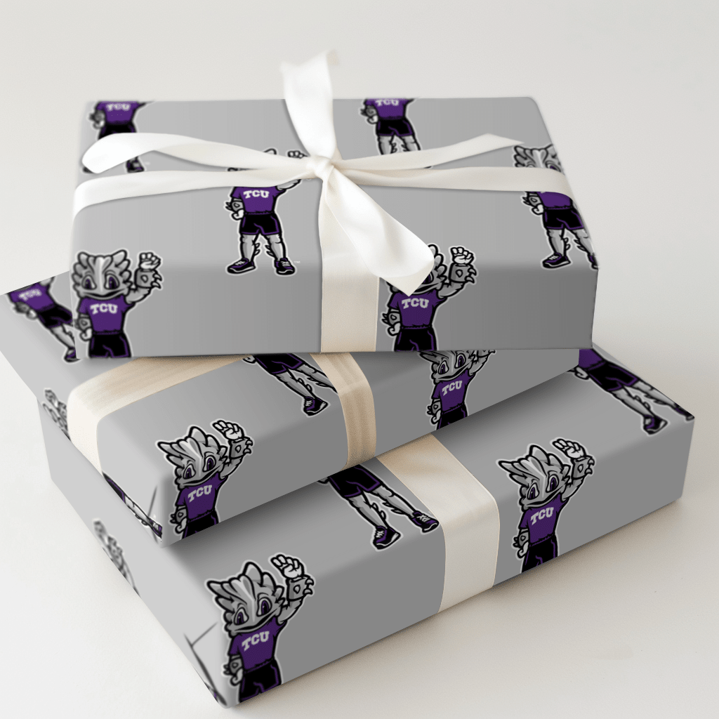 TCU Mascot - Wrapping Paper - Aspen & Arlo