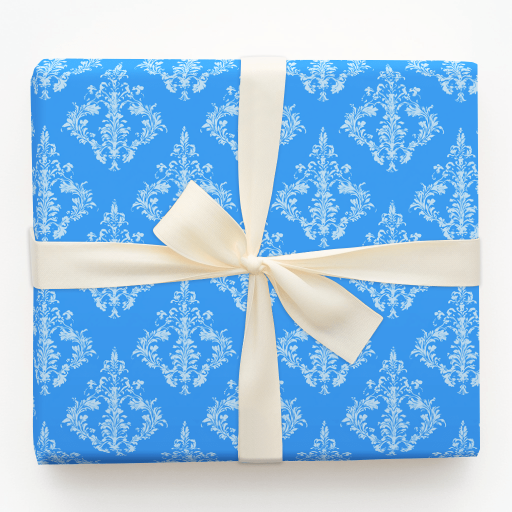 Victorian Blue - Wrapping Paper - Aspen & Arlo