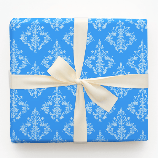 Victorian Blue - Wrapping Paper - Aspen & Arlo