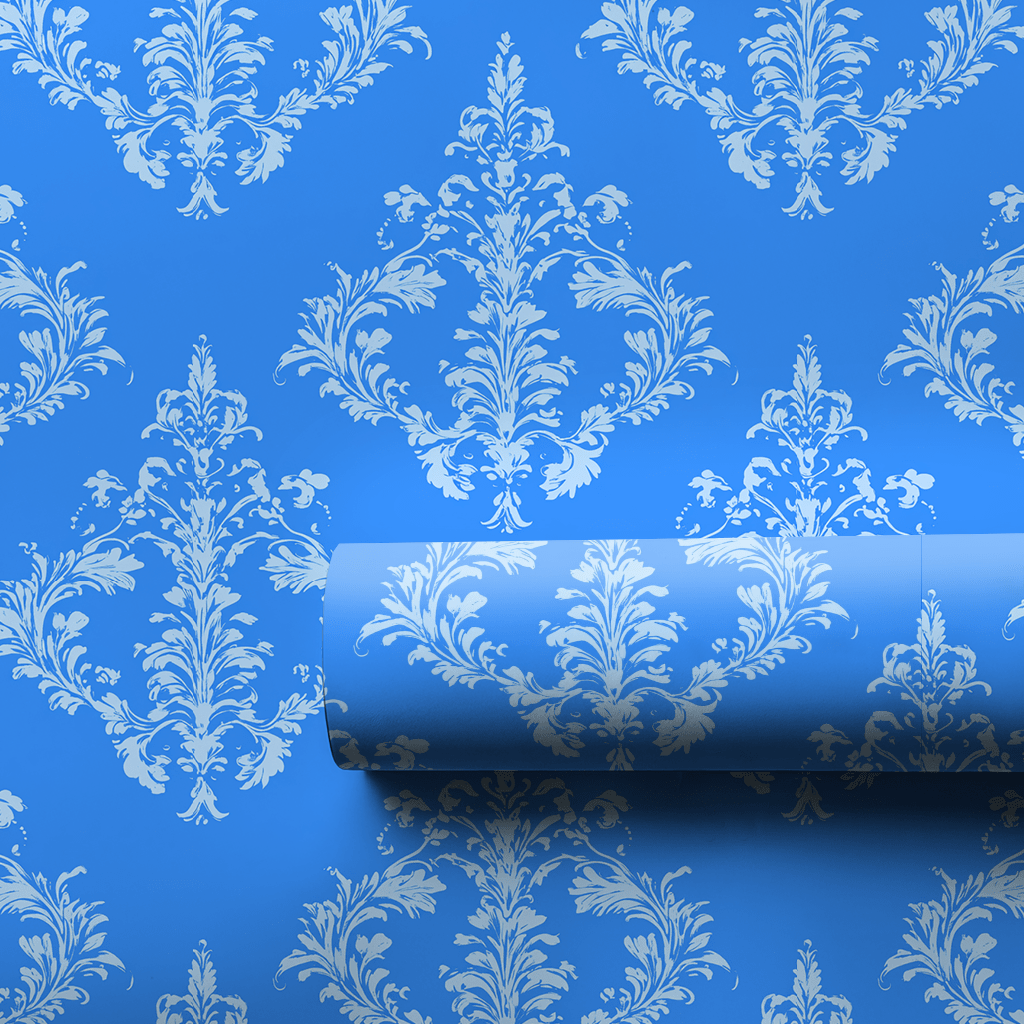 Victorian Blue - Wrapping Paper - Aspen & Arlo