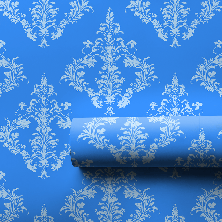 Victorian Blue - Wrapping Paper - Aspen & Arlo