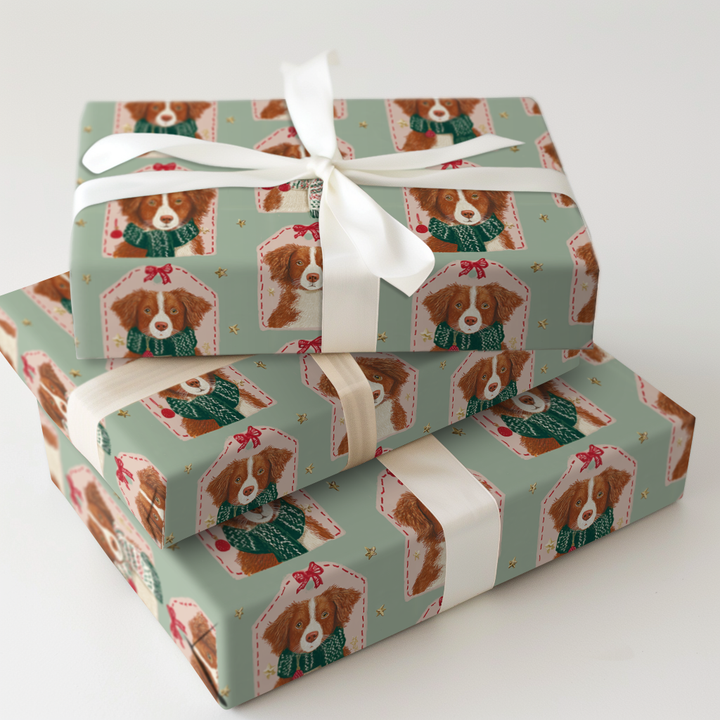 Toller Christmas Tags