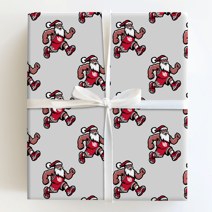 Santa’s Full - Court Freeze in Utah - Wrapping Paper - Aspen & Arlo
