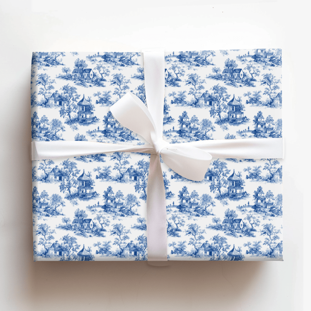 Toile Me About It - Wrapping Paper - Aspen & Arlo