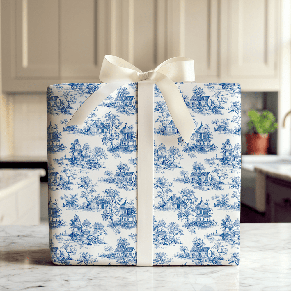 Toile Me About It - Wrapping Paper - Aspen & Arlo