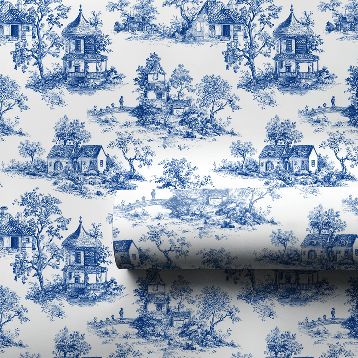 Toile Me About It - Wrapping Paper - Aspen & Arlo