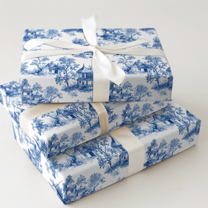 Toile Me About It - Wrapping Paper - Aspen & Arlo