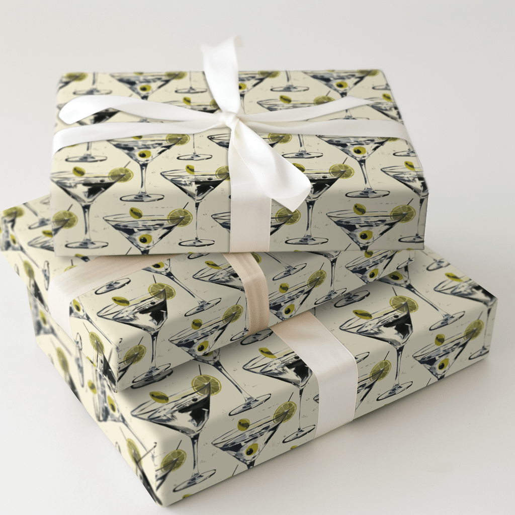 Olive O'Clock - Wrapping Paper - Aspen & Arlo