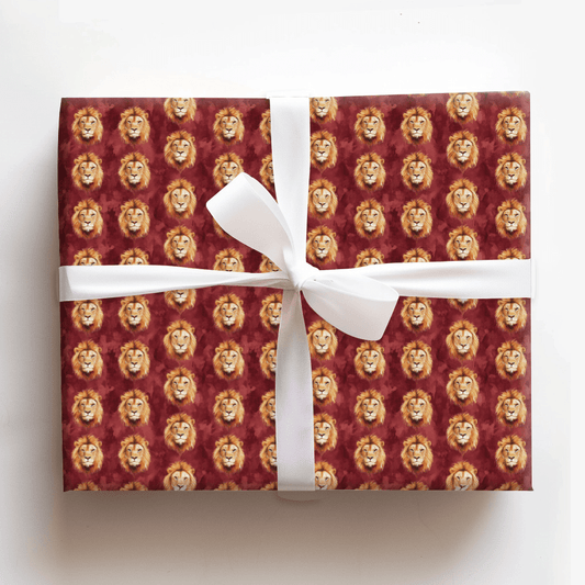 Go Lions Go - Wrapping Paper - Aspen & Arlo
