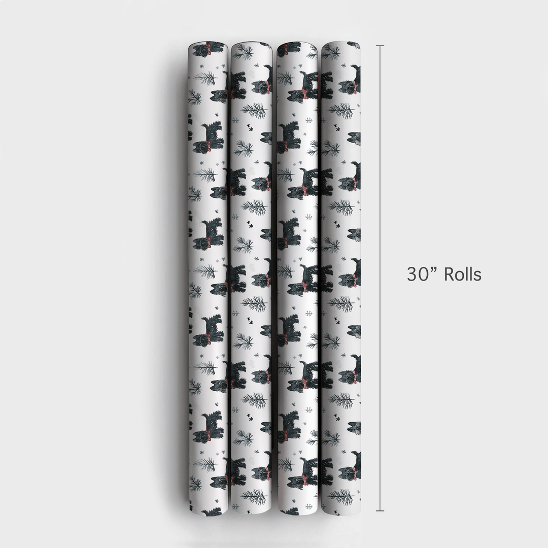 Merry Scottie Mingle - Wrapping Paper - Aspen & Arlo