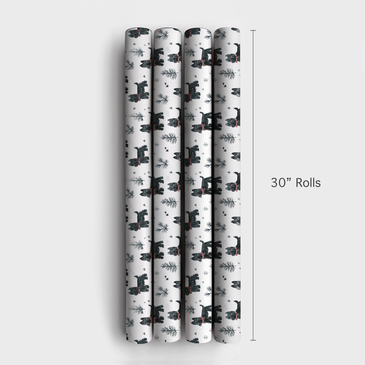 Merry Scottie Mingle - Wrapping Paper - Aspen & Arlo