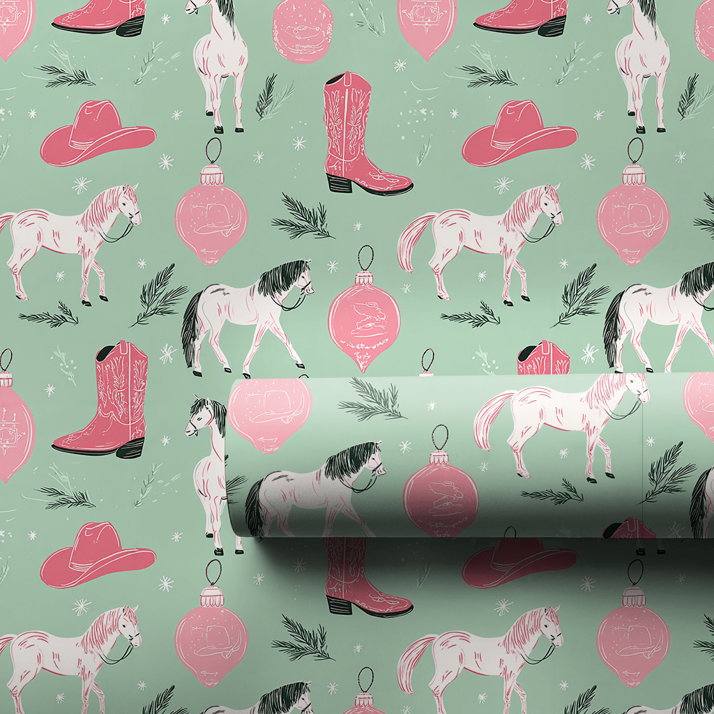 Pine & Pony Christmas - Wrapping Paper - Aspen & Arlo