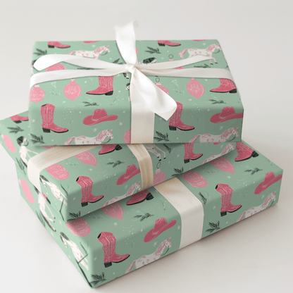 Pine & Pony Christmas - Wrapping Paper - Aspen & Arlo