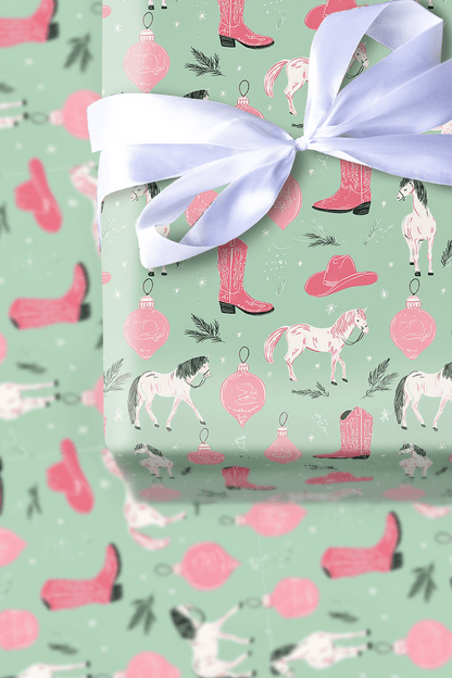 Pine & Pony Christmas - Wrapping Paper - Aspen & Arlo