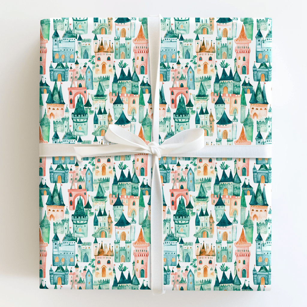 Garden Castle - Wrapping Paper - Aspen & Arlo