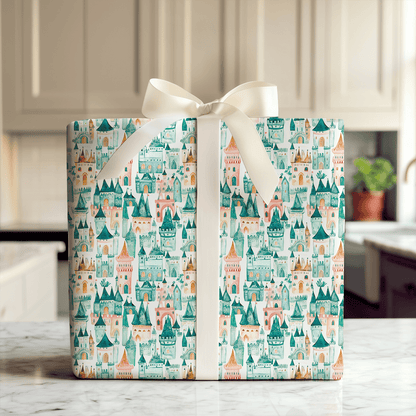 Garden Castle - Wrapping Paper - Aspen & Arlo