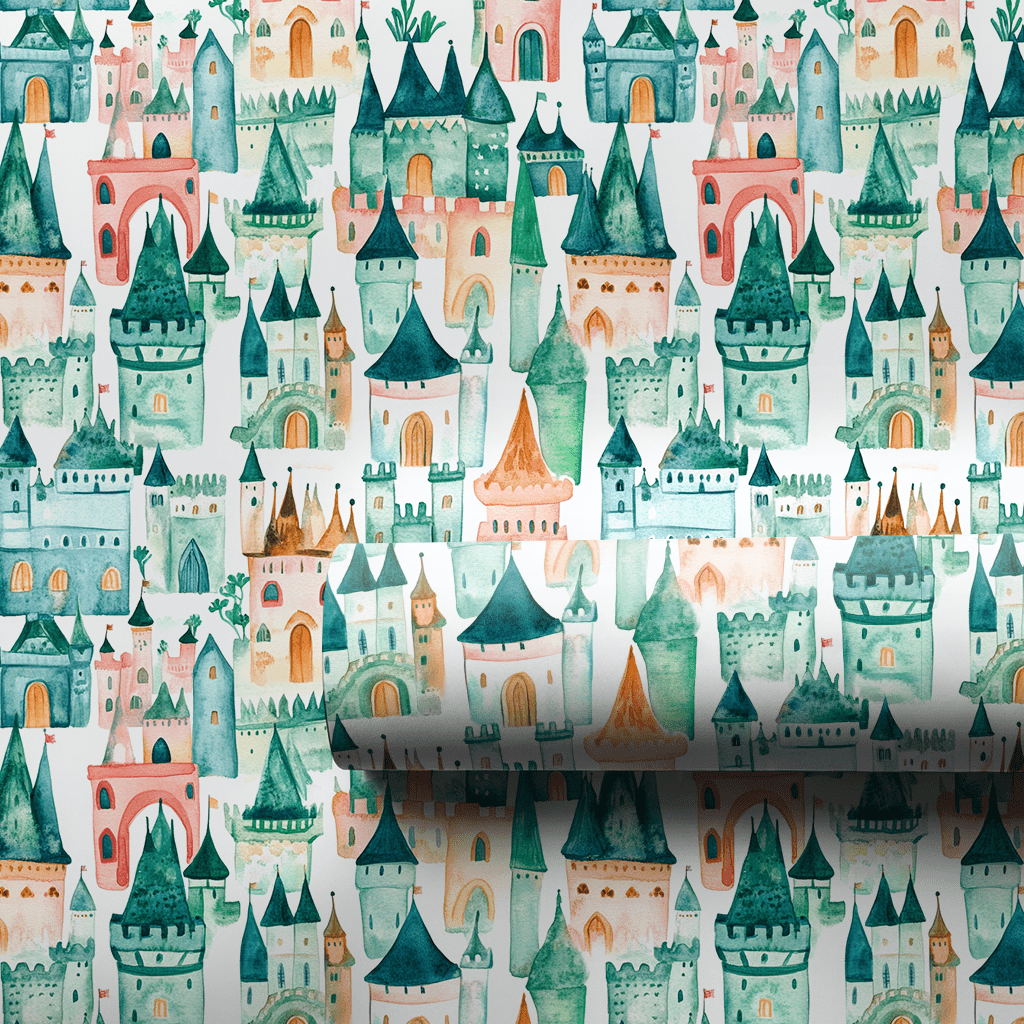 Garden Castle - Wrapping Paper - Aspen & Arlo