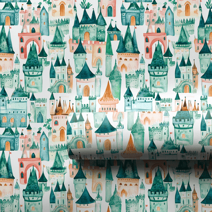Garden Castle - Wrapping Paper - Aspen & Arlo