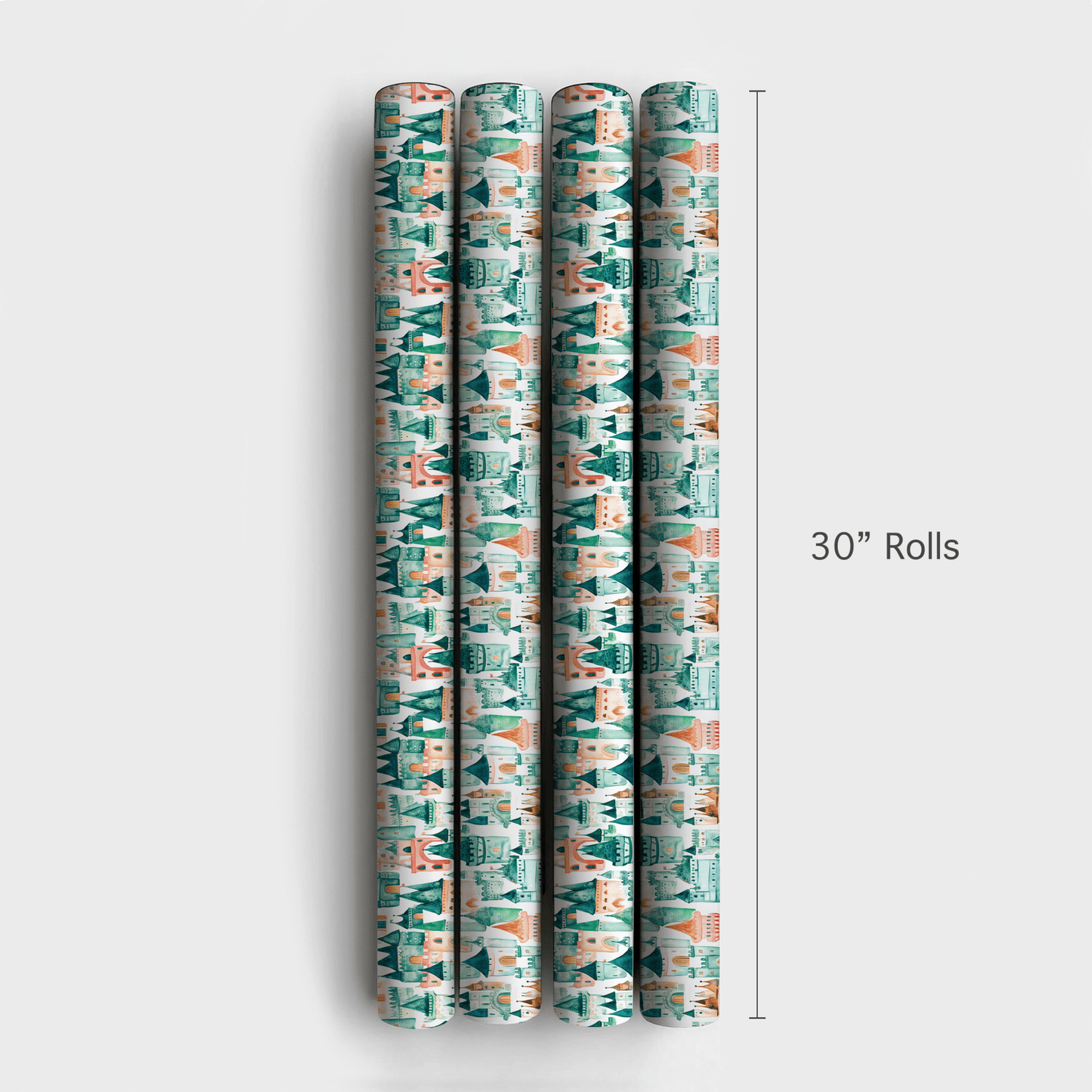 Garden Castle - Wrapping Paper - Aspen & Arlo