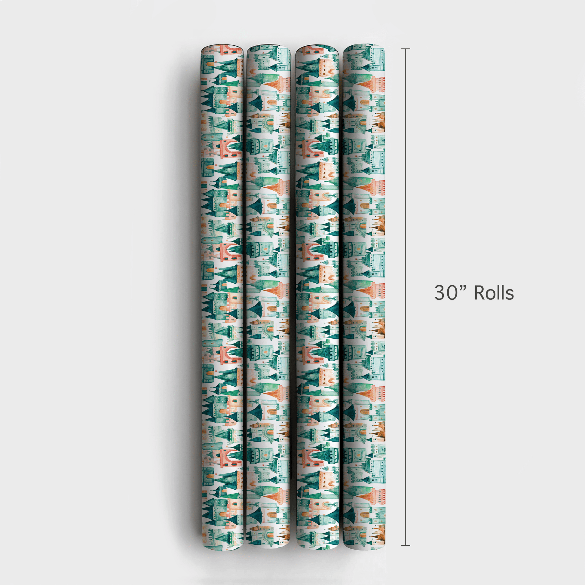 Garden Castle - Wrapping Paper - Aspen & Arlo