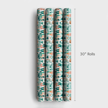 Garden Castle - Wrapping Paper - Aspen & Arlo