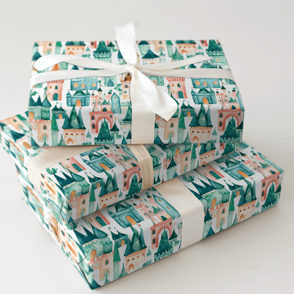Garden Castle - Wrapping Paper - Aspen & Arlo