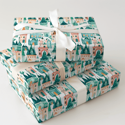 Garden Castle - Wrapping Paper - Aspen & Arlo